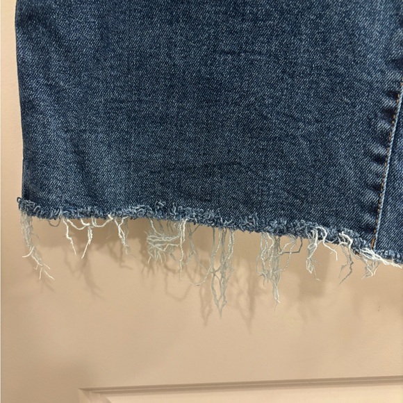 Kensie Dark Blue High-Rise Wide Leg Jeans - Picture 4 of 7